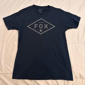 Fox Blue Short Sleeve Tee Casual Wear